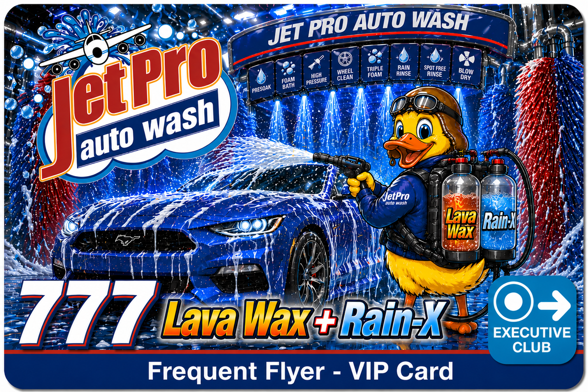 777: 7 Wash Bundle with Rain-X and Lava Wax